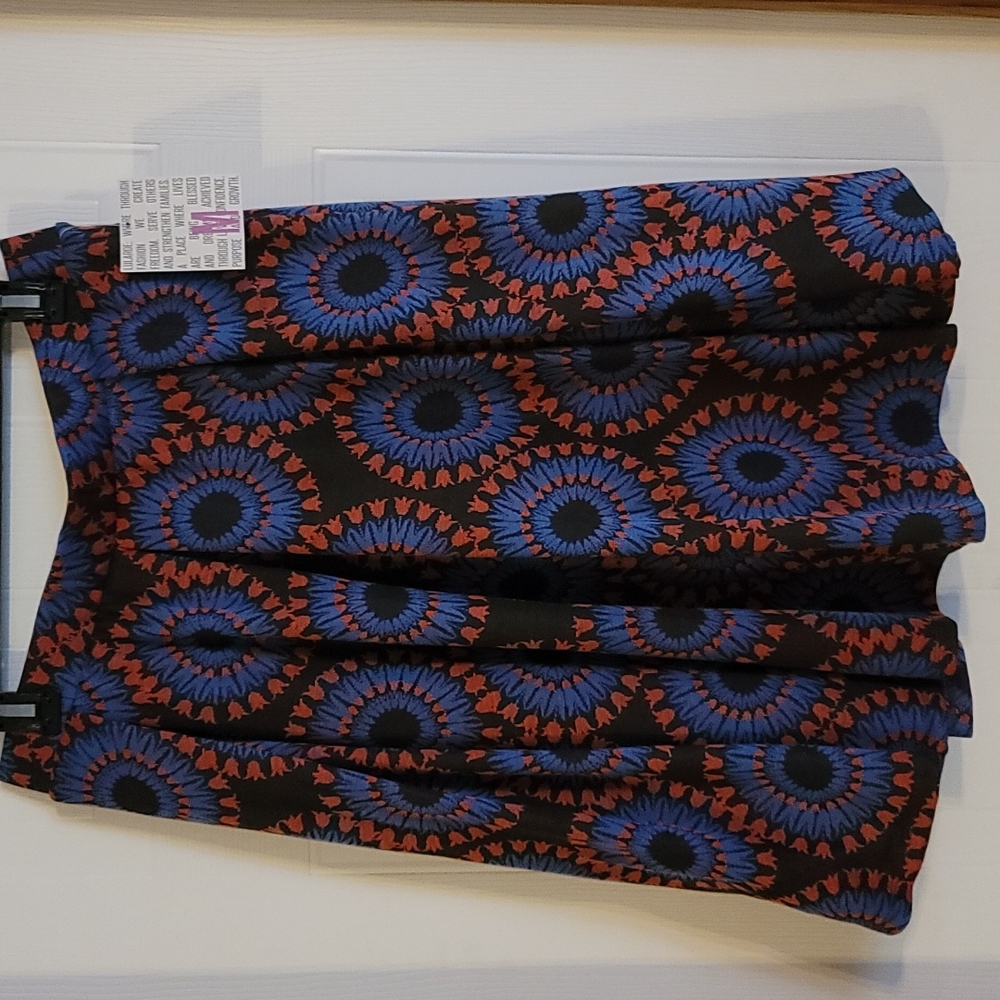 NWT Lularoe Floral Madison Midi Skirt - Medium